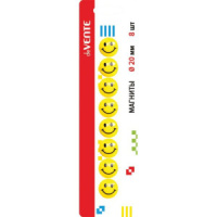 Магнит для доски "Smile"  8шт 20мм