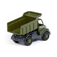 Машинка 17см "Кнопик" автомобиль-самосвал военный, пластик