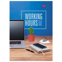 Тетрадь А4  96л кл. скрепка "Время Управлять"