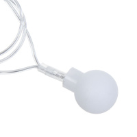 Гирлянда электрическая с насадками  4м 20LED "Шары" 220В, мультицвет