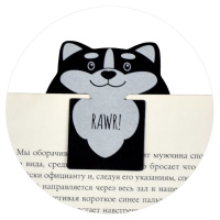 Набор закладок картонных фигурных "Кот и пес" 5*6см