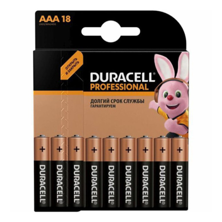 Батарейка LR-03 (ААА) DURACELL PROFESSIONAL, блистер, цена за 1 шт