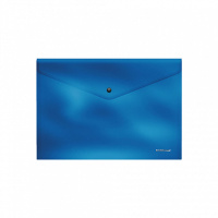 Конверт на кнопке А4 0,18мм, непрозрачн. Glossy Ice Metallic, ассорти