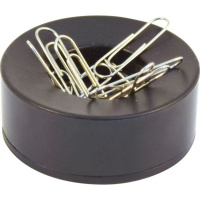 Подставка наст. "deVENTE" с магнитным держателем, скрепки 10шт., салатовый