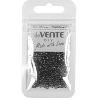 Бисер круглый "deVENTE. Glass"  2 мм, 10гр, стекло, прозрачн., серый