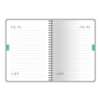 ЕЖЕДНЕВНИК НА ЗОЛОТОМ ГРЕБНЕ «CUTE DIARY» А6, BV, 136 Л, "МИЛЫЙ КОТИК"