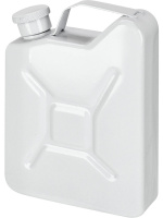 Фляжка  подарочная 150мл "Горючее" белая