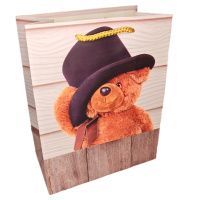 Пакет подар. бумажн. 26*32*12 см 210 гр/м2 Тэдди