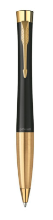 Parker Urban Twist Шариковая ручка Muted Black  GT M синие чернила
