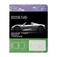 Тетрадь А5 12л кл. Альт "Форсаж"