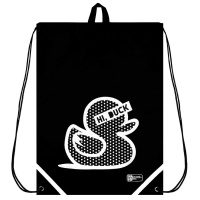 Мешок для обуви 1 отд, 360*480 светоотр. "Серебряный утенок" петля