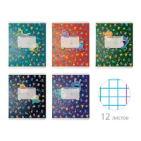 Тетрадь А5 12л кл. Альт "Монстрики"