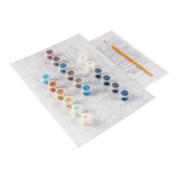 Картина по номерам на картоне 20*30см "Тихая гавань"