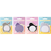 Бумага с липким краем  30л, фигурная  Funny animals,  ассорти