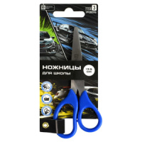 Ножницы детские Феникс+ "Неоновые тачки" 13,5 cм, нерж.сталь