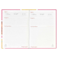 Книга для кулинарных рецептов А5  96л., 7БЦ "Десерт" мат.лам., тисн.фольгой