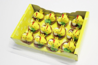 Сувенир "Цыплята в гнезде" 4см