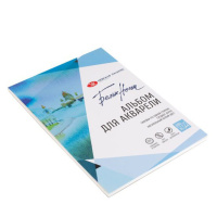 Альбом для акварели А4  Белые Ночи, 280 г/м2, 15 л., целлюлоза 100%