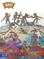 Пазлы фигурные 106 элемента FUN ART collection. Пиратский корабль 6+