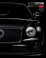 Тетрадь А5  96л кл. Hatber "Black Edition" глянц.лам., бел.100%