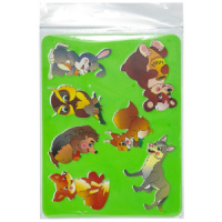 Трафарет "Лесные звери"