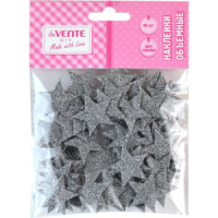 Наклейки декоративные объемные  "Silver stars" из фоамирана 60шт. Наклейки декоративные объемные  "Silver stars" из фоамирана 60шт.