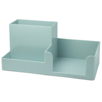 Подставка настольная пластиковая Classic, 3 секции, серая