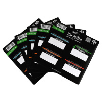 Наклейки на тетрадь "Фразы с характером" 20шт.