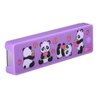 Пенал пластиковый (200*55*22) "Пандочки"