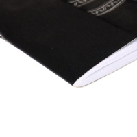 Записная книжка для мальчишек А5  56л., 7БЦ "Волк" софт-тач, выб.лак.