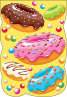 Закладка магнитная мини Пончики