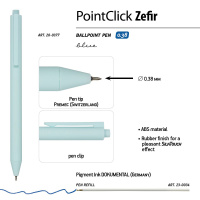 Ручка шар. BV  "PointClick.ZEFIR" автомат 0,38мм, синяя