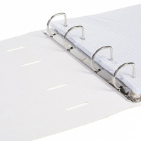 Тетрадь А5  80л кл. на кольцах Hatber "Сделано с любовью" глянц.лам., белизна 98%