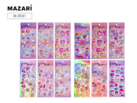 Наклейки декоративные "Ассорти" 9*22см