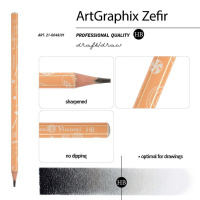 Карандаш ч/гр BV ArtGraphix. Zefir. Сладости НВ пластик