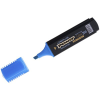 Текстовыделитель " POWER " 5мм голубой