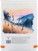 Скетчбук А5  80л., 7БЦ 100гр/м2 "Пейзажная живопись" резинка