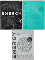 Тетрадь А4  96л кл. скоба Проф-Пресс "Фигуры и линии" холст