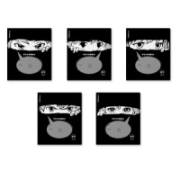 Тетрадь А5 24л кл. Erich Krause "Watching You" выб. УФ-лак MIX-PACK