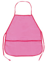 Фартук для труда 490*390мм 1 карман "Темно-розовый"