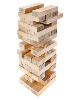 Игра настольная "Башня. Высотка maxi" 28см, 54 дет.
