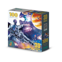 Пазл 3D  100 дет.  31*23см "Галактический полет"