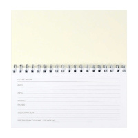 Планинг недат. 165*85мм  64л., гребень "Леопард" мат.лам., выб.УФ-лак