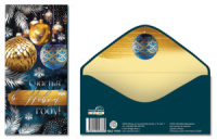 Конверт для денег "Счастья в новом году!" на склейке Конверт для денег "Счастья в новом году!" на склейке