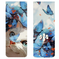 Набор закладок магнитных  2шт., "Коты" 30*80мм