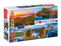 Пазлы 1500 элементов  480*670мм. "Просторы России"