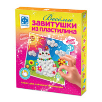 Картина из пластилина Набор №1 "Котик-облачко" 3+