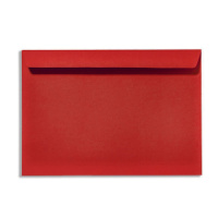 Конверт 162*229мм силик.лента, красный, 120гр