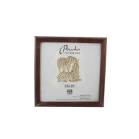 Фоторамка дерево 18*18см. №1702 (Темно-коричневая)