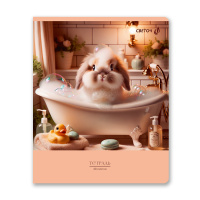 Тетрадь А5 48л кл. Светоч "Весёлые хвостики"